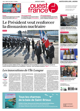 Cover of Ouest France (Nantes Nord-Loire - Ancenis)