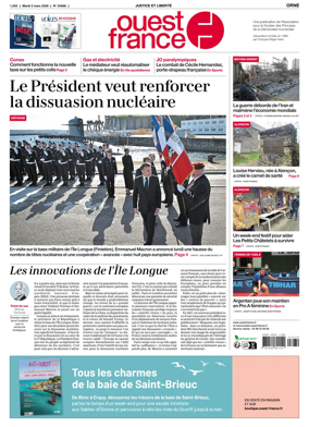 Cover of Ouest France (Orne)