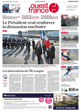 Cover of Ouest-France (Rennes Sud-Est)