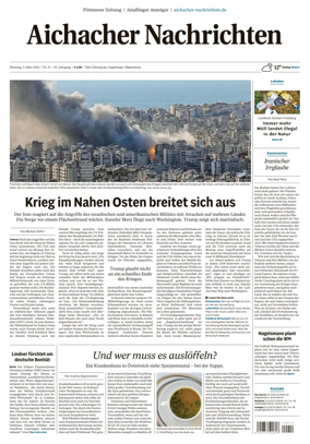 Cover of Aichacher Nachrichten