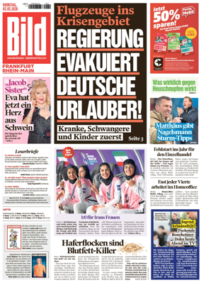 Cover of BILD Frankfurt