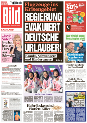 Cover of BILD Saarland
