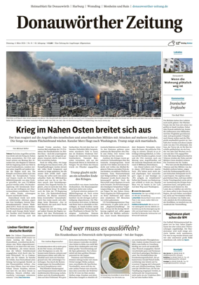 Cover of Donauwoerther Zeitung