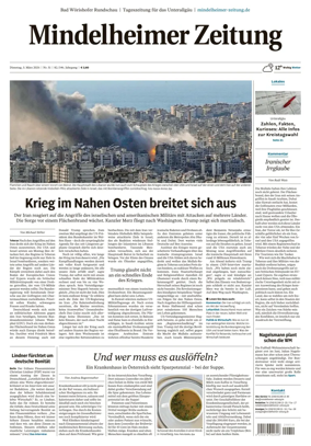 Cover of Mindelheimer Zeitung