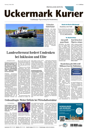 Cover of Prenzlauer Zeitung