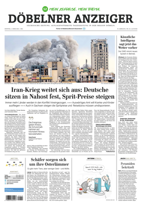 Cover of Sachsische Zeitung (Dobeln)