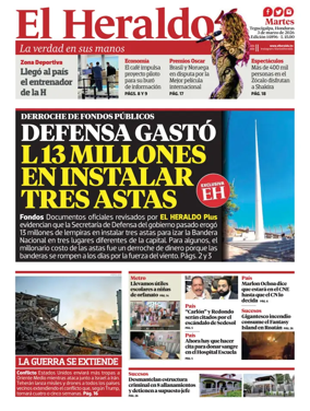 Cover of Diario El Heraldo