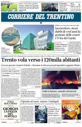 Cover of Corriere del Trentino