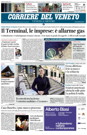 Cover of Corriere del Veneto (Venezia e Mestre)