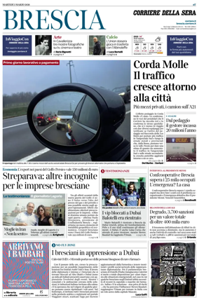 Cover of Corriere della Sera (Brescia)