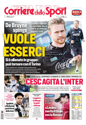 Cover of Corriere dello Sport (Campania)