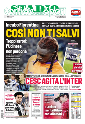 Cover of Corriere dello Sport Stadio (Firenze)