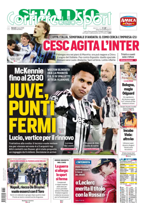 Cover of Corriere dello Sport Stadio (Nazionale)