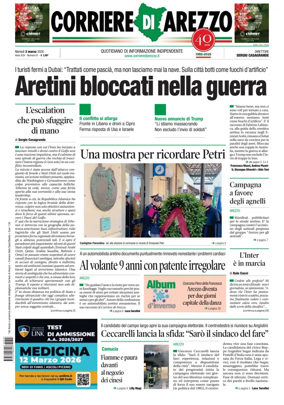 Cover of Corriere di Arezzo