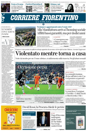 Cover of Corriere Fiorentino