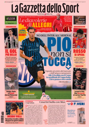 Cover of La Gazzetta dello Sport
