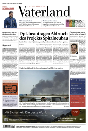 Cover of Liechtensteiner Vaterland