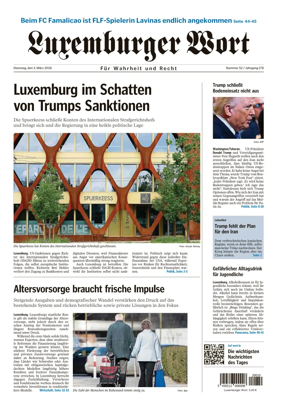 Cover of Luxemburger Wort