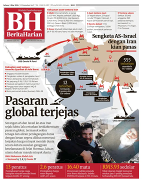 Cover of Berita Harian