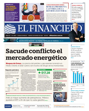 Cover of El Financiero