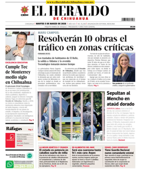Cover of El Heraldo de Chihuahua