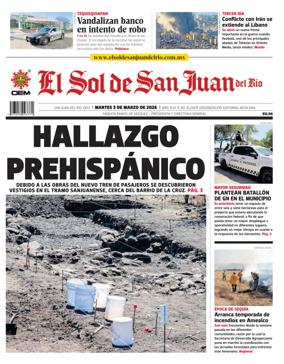 Cover of El Sol de San Juan del Rio