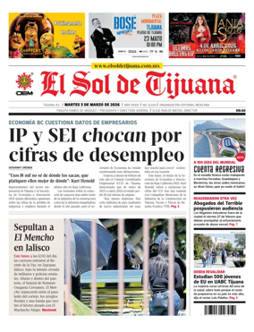 Cover of El Sol de Tijuana