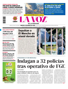 Cover of La Voz de la Frontera