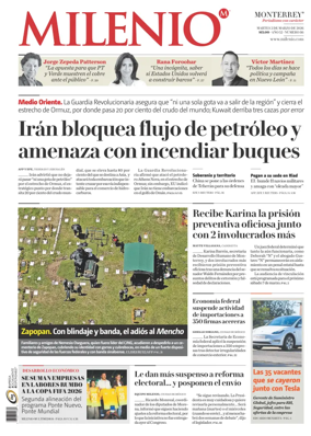 Cover of Milenio Monterrey