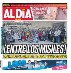 Cover of Periodico Al Dia (Celaya)