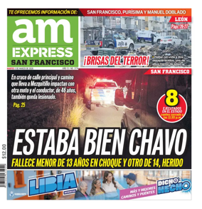 Cover of Periodico AM Express (San Francisco del Ricon)