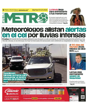 Cover of Publimetro Guadalajara