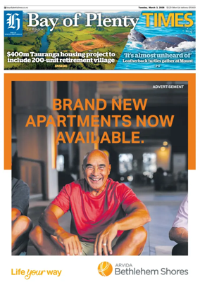 Cover of Bay of Plenty Times