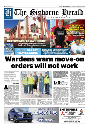 Cover of The Gisborne Herald