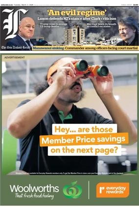 Cover of The New Zealand Herald