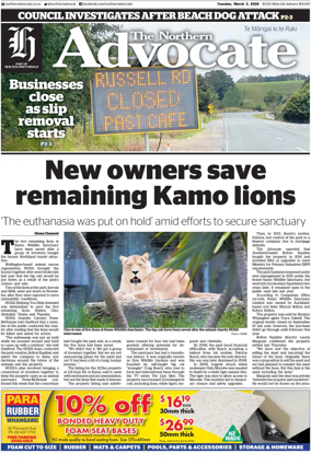 Cover of The Northern Advocate