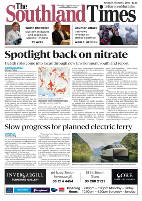 Cover of The Southland Times