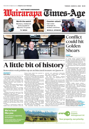 Cover of Wairarapa Times-Age (NZ)