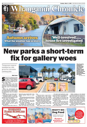 Cover of Whanganui Chronicle