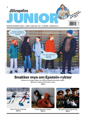 Cover of Aftenposten Junior