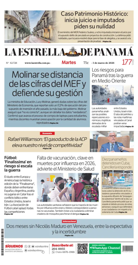 Cover of La Estrella de Panama