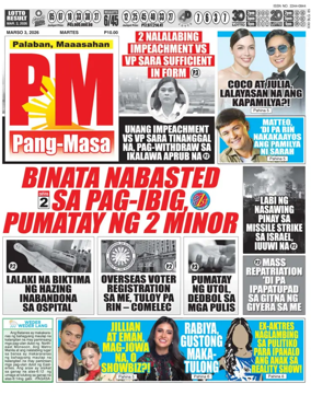 Cover of PM Pang-Masa