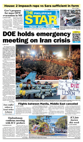 Cover of The Philippine Star