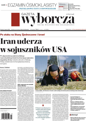 Cover of Gazeta Wyborcza