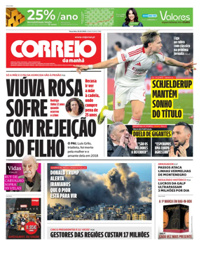 Cover of Correio da Manha
