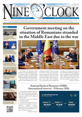 Cover of Nine o clock (Romania) Daily