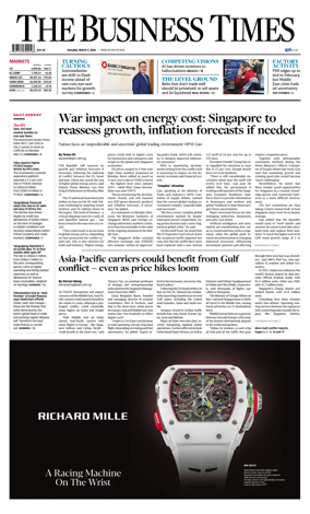 Cover of The Business Times