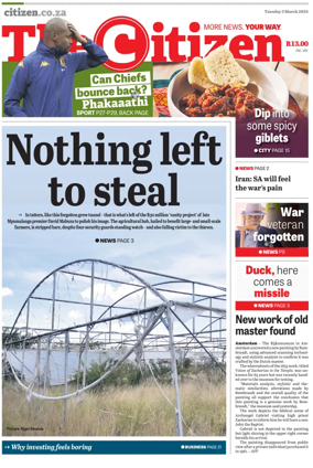 Cover of The Citizen (Gauteng)