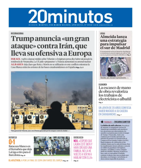 Cover of 20 Minutos Madrid
