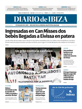 Cover of Diario de Ibiza